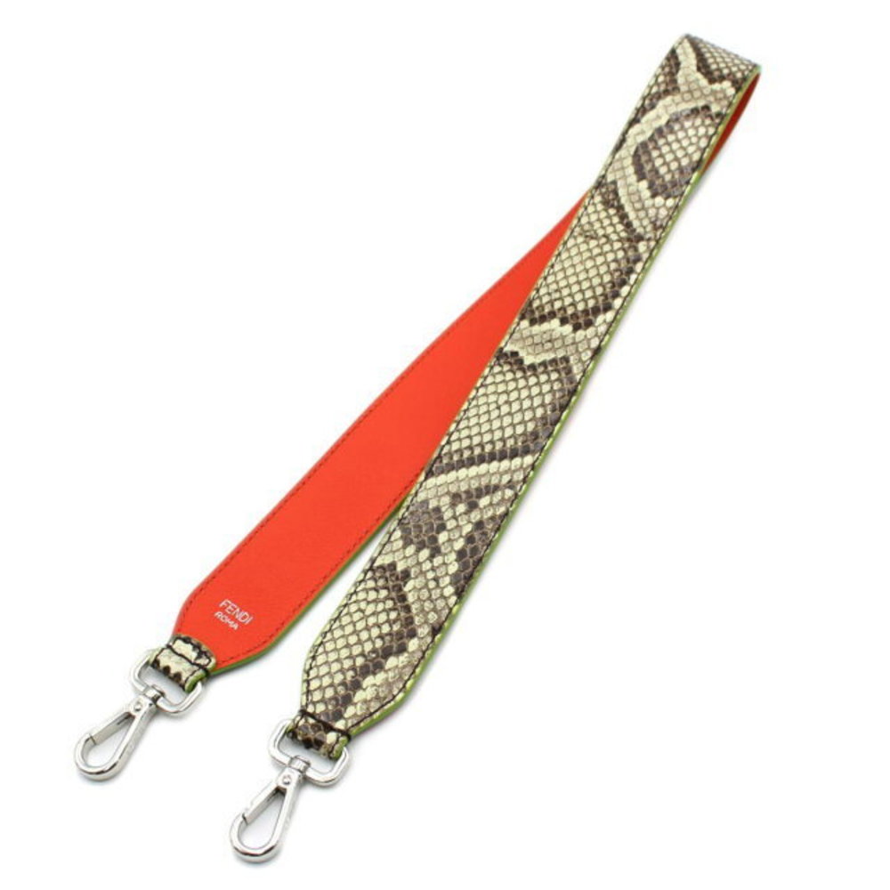 Fendi Leather Red Green Python - image 3